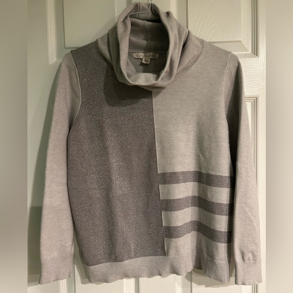 Emaline Cowl Neck Sweater Women’s Size Large